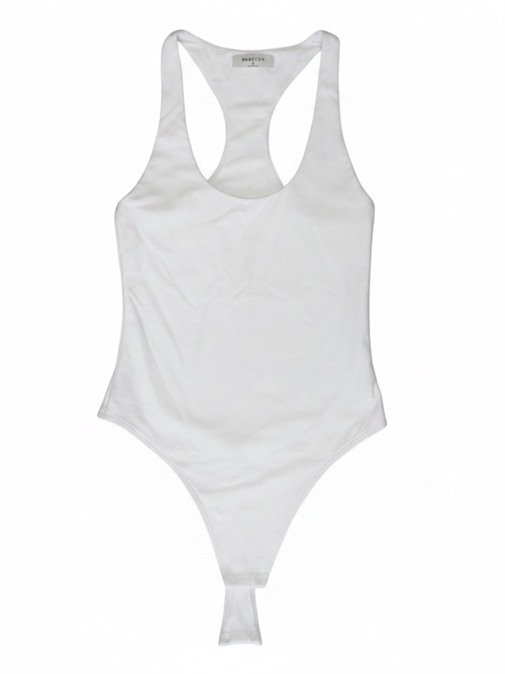 Aritzia Babaton Racer Bodysuit - White - Small